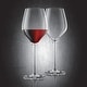preview thumbnail 3 of 6, Final Touch Set of 2 Red Wine Lead Free Crystal Glasses - 21 oz