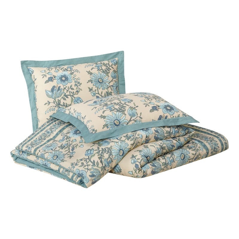 Spartina 449 Mystic Moss 3-Piece Cotton Sateen Comforter Set