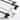 Magnetic Curtain Rod Hanging Rod for Door Curtain (Pack of 4)
