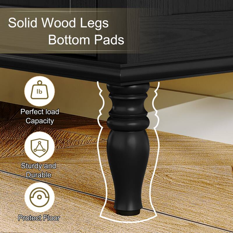 58" Wide Retro Sideboard Cabinet