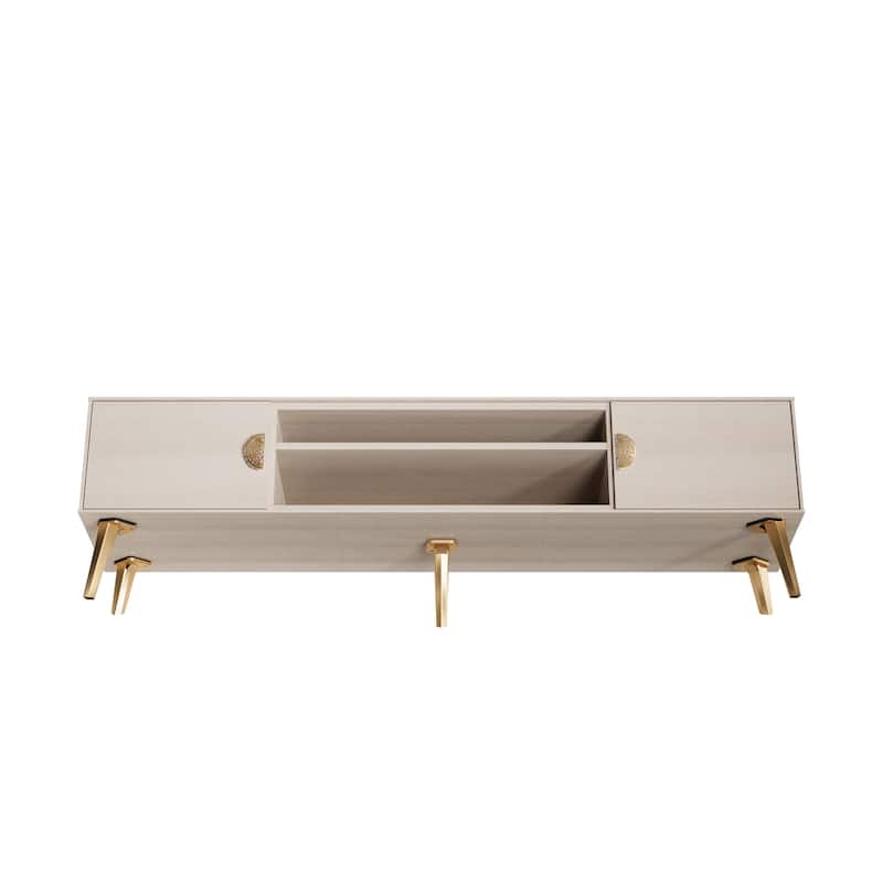Manhattan Comfort Haley 70.9" Mid-Century Modern TV Stand