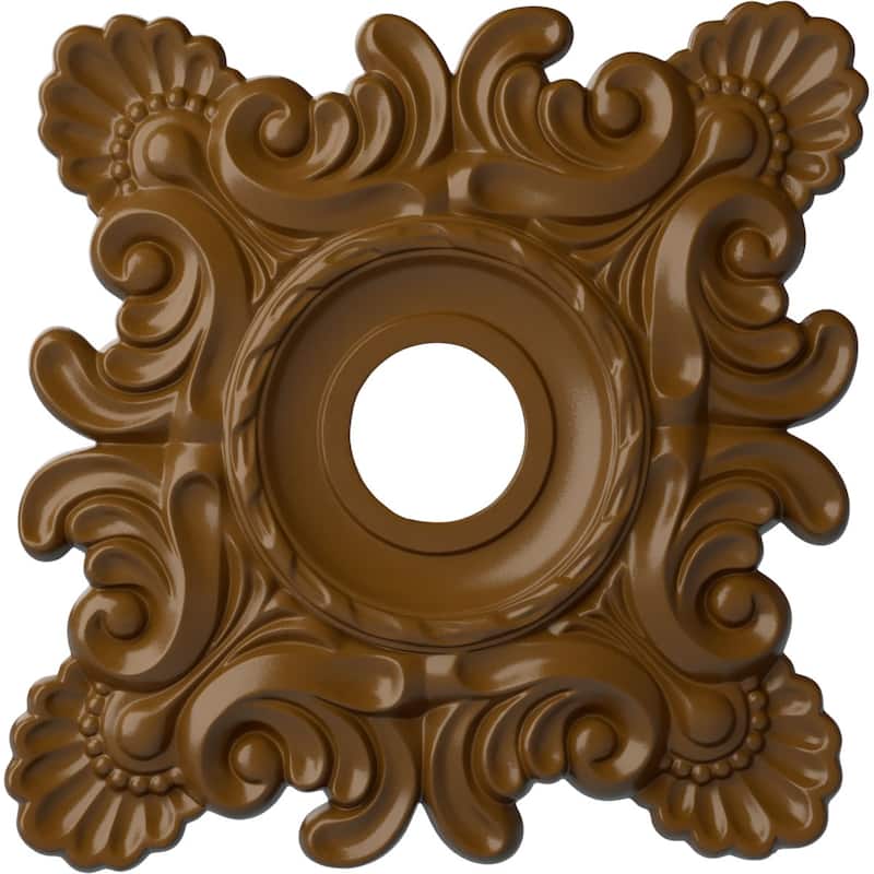 18"W x 18"H x 3 1/4"ID x 1 1/2"P Crawley Ceiling Medallion