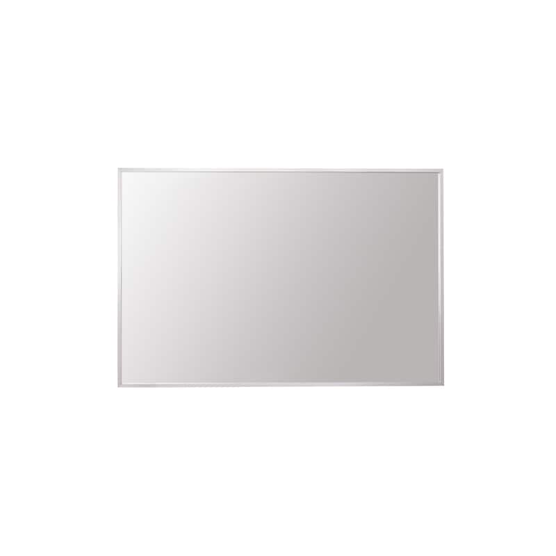 Indigo Home Aluminum Frame Rectangle Mirror - 24 x 36 - Silver