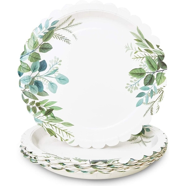 Wedding paper plates sale