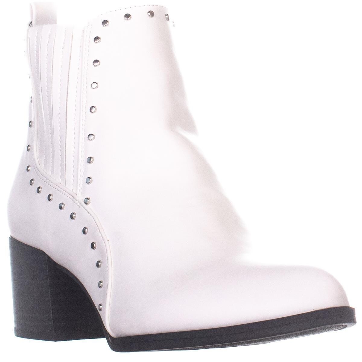 sam edelman white ankle boots