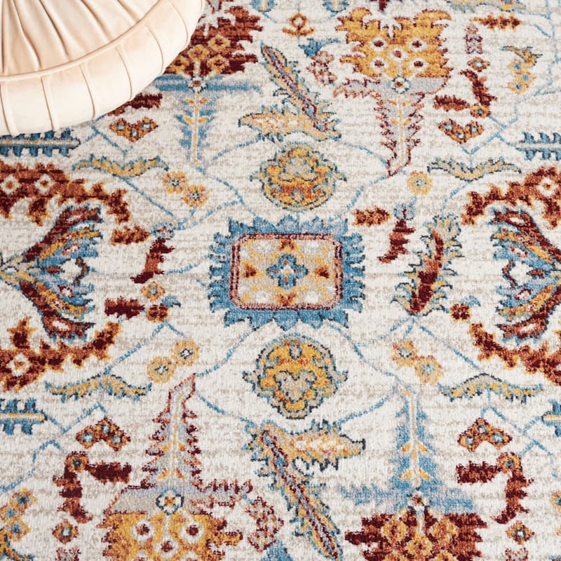 SAFAVIEH Bayside Machine Washable Dameliya Oriental Rug