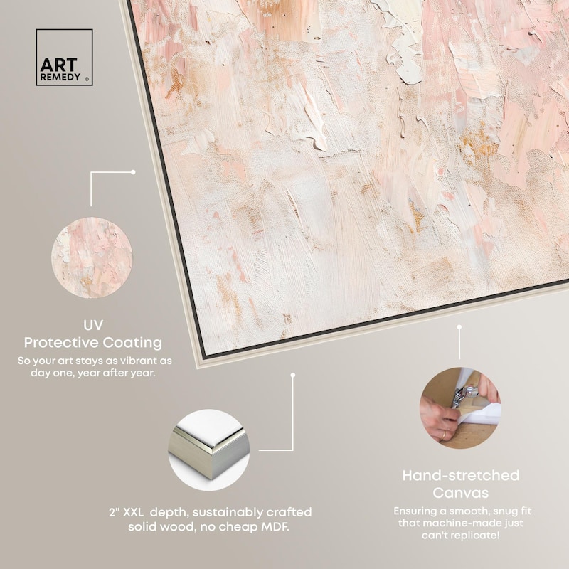 Impasto Layers Canvas by Art Remedy