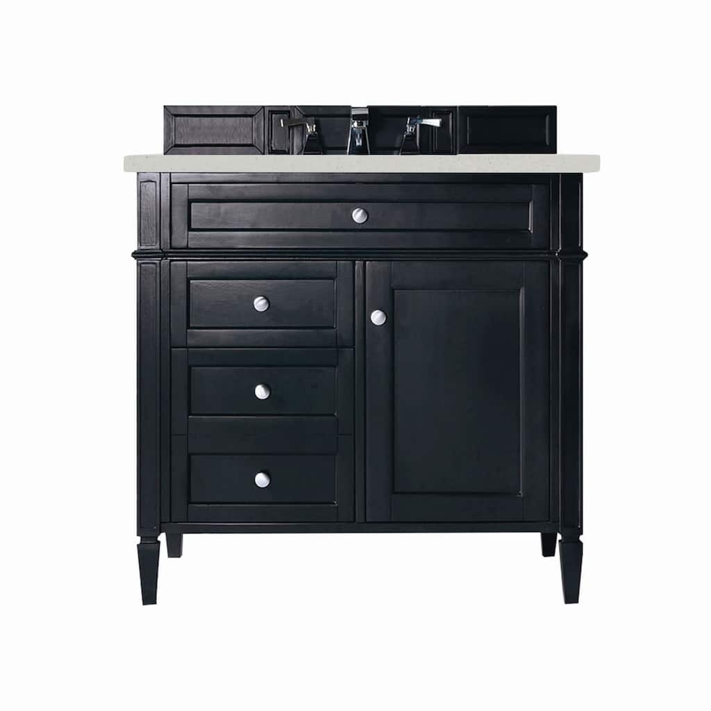 James Martin Vanities 650-V36-3LDL Brittany 36" Single Basin Poplar