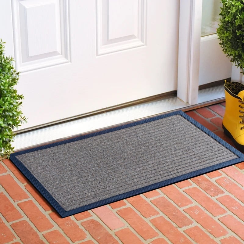 A1HC New Durable and Versatile Polypropylene Rubber Door Mat All Weather Inside Outside Door Mat