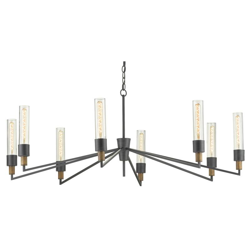 Currey & Company Delgado Chandelier - 19"h x 51.75"dia