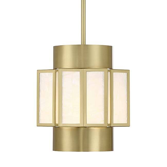 Savoy House 7-3168-3 Gideon 3 Light 16" Wide Pendant - Warm Brass