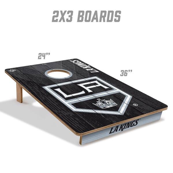 LA Kings NHL Tailgate Cornhole Board Set