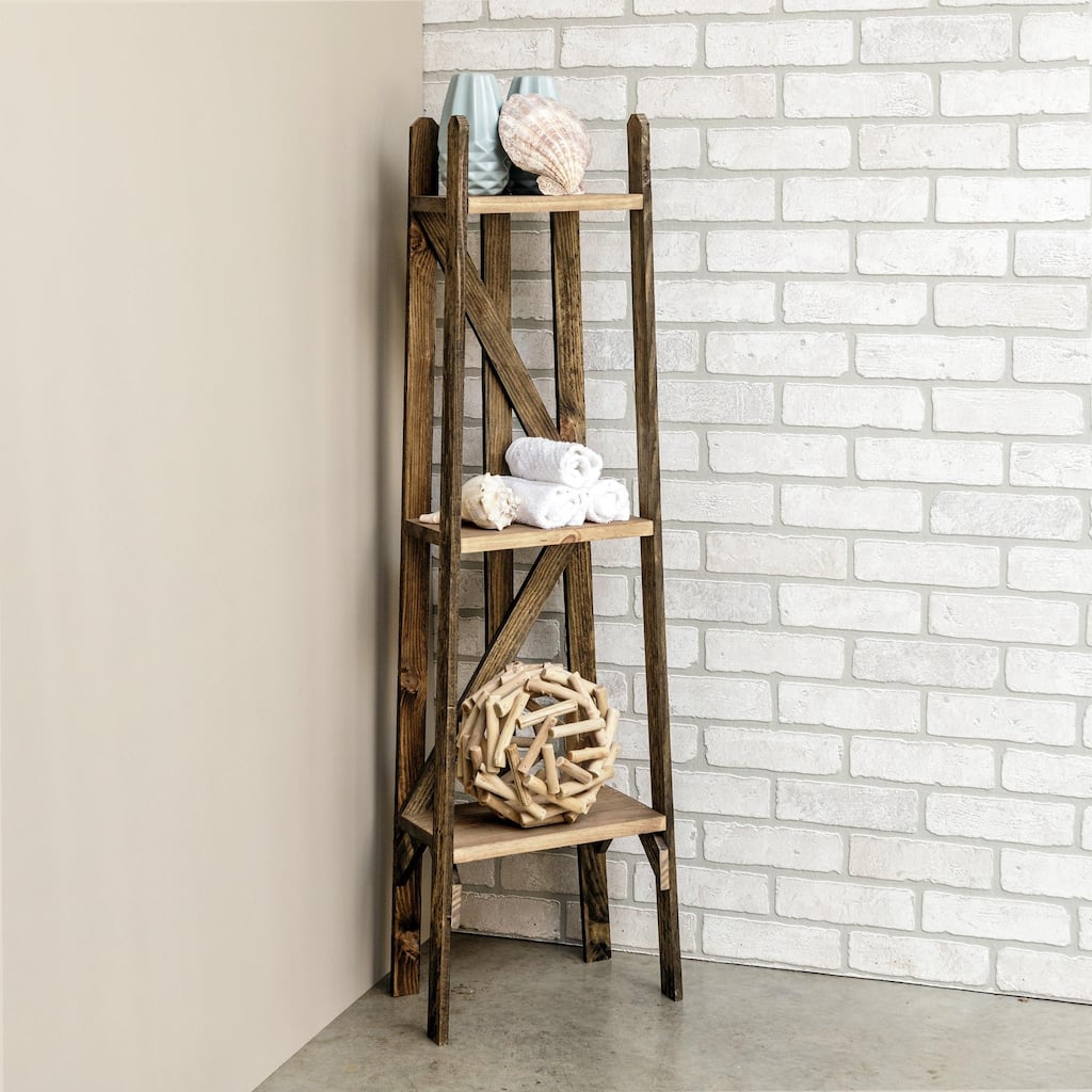 Tulip Reclaimed Finish Tiered Shelf