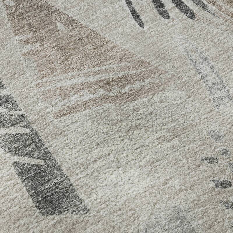 Premium Washable Super Soft Abstract Fragments Mayfield Rug