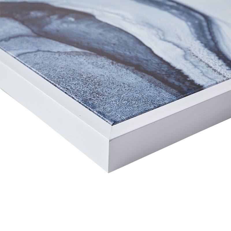 Diptych 2-piece Framed Canvas Wall Art Set - Blue