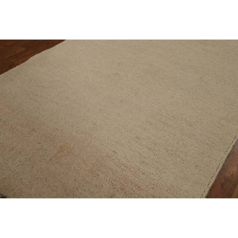 Gabbeh Modern Accent Rug Handmade Contemporary Wool Carpet - 2'7"x 3'11"