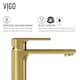 VIGO Davidson Single Hole Bathroom Faucet