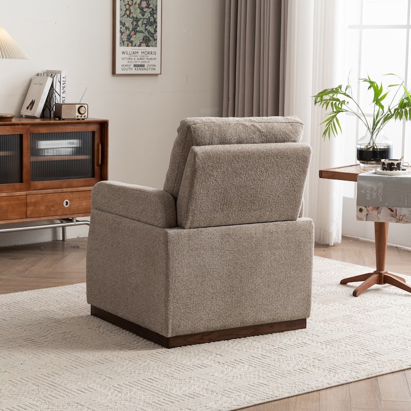 Accent Chair, Oversized Armchair, Modern Comfy Reading Chair