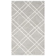 preview thumbnail 13 of 55, SAFAVIEH Handmade Himalaya Kelsie Modern Wool Rug 2' x 3' - Grey/Silver - Rectangle
