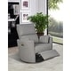 preview thumbnail 25 of 23, Compass Upholstered Power Swivel Glider
