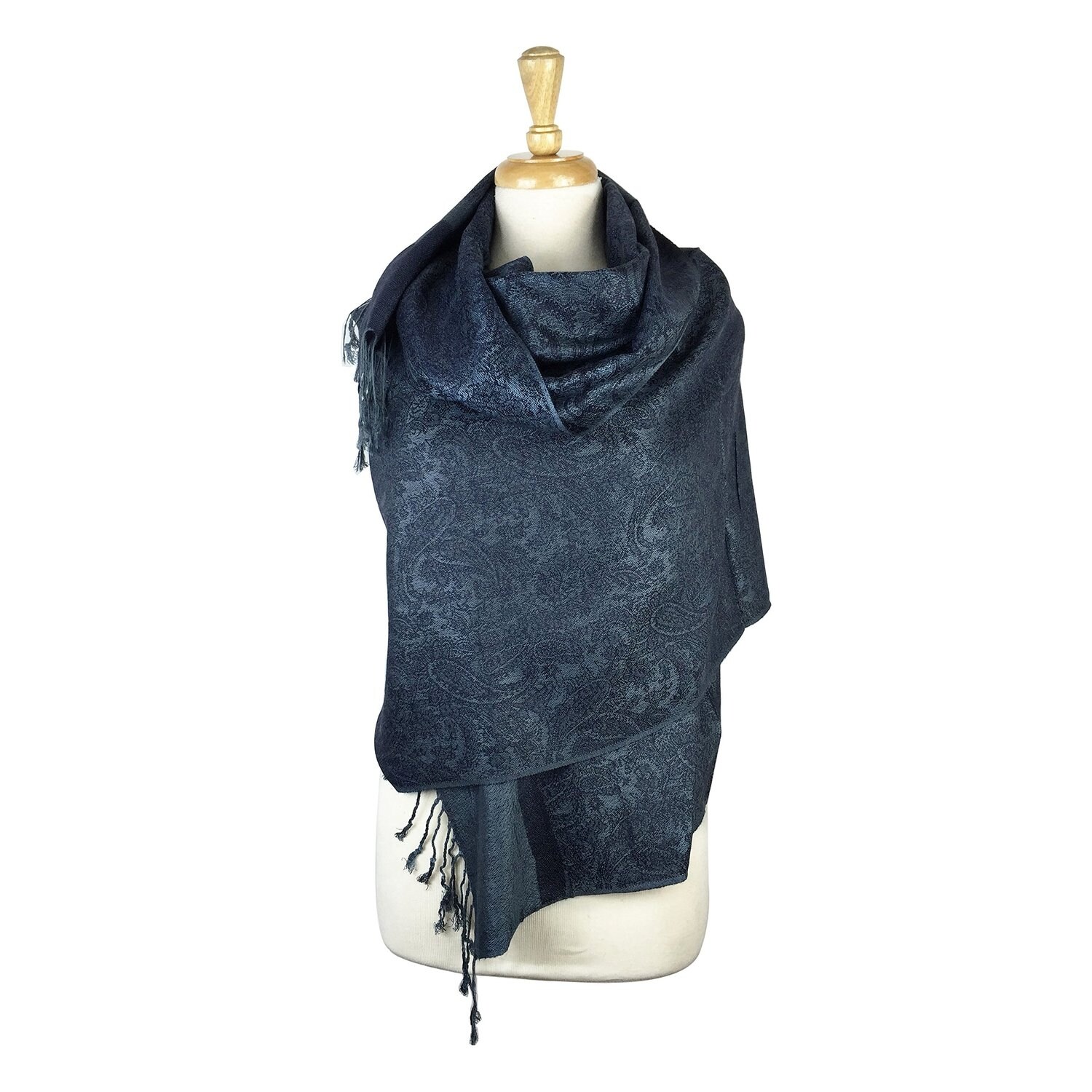 navy wraps and shawls