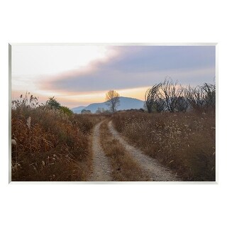 Stupell Rural Trail Landscape Wall Plaque Art Design by Lil' Rue - Bed ...