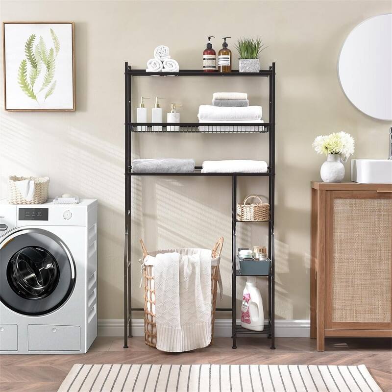 Over The Toilet Storage - 12.2"D x 32.8"W x 61.1"H