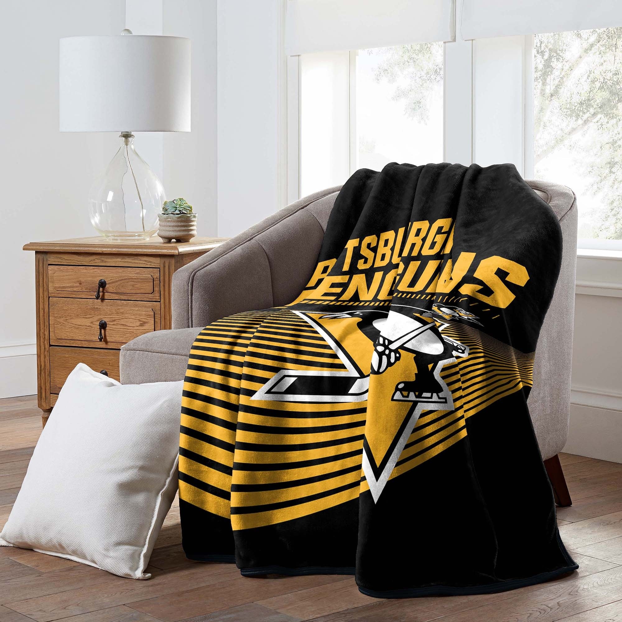 Pittsburgh Penguins Home Shower Curtain