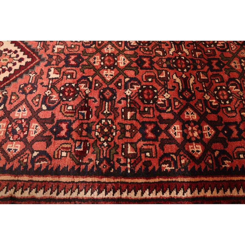 ECARPETGALLERY Hand-knotted Andelz Dark Copper Wool Rug - 3'7 x 9'11