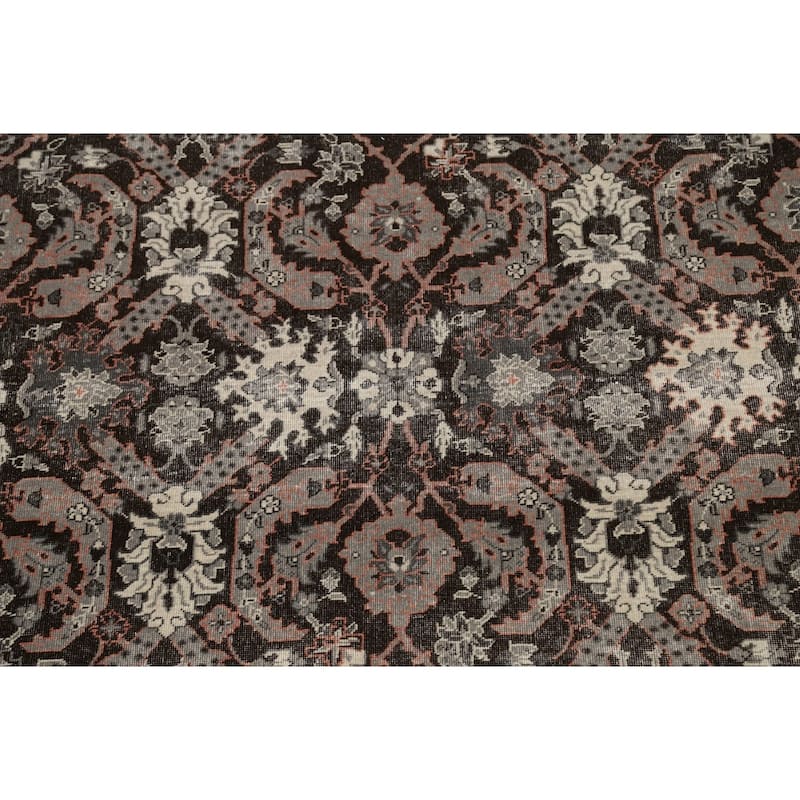Geometric Traditional Turkish Ziegler Wool Area Rug Office Carpet - 6'6" x 9'9"