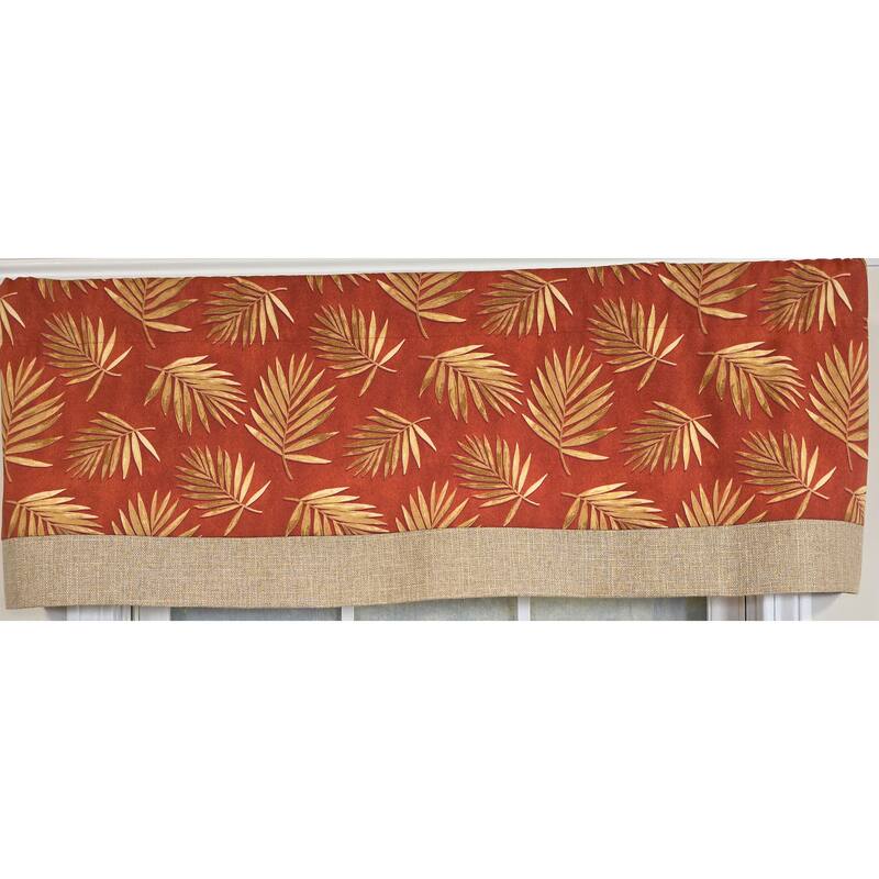 RLF Home Hawthorn Banded Valance