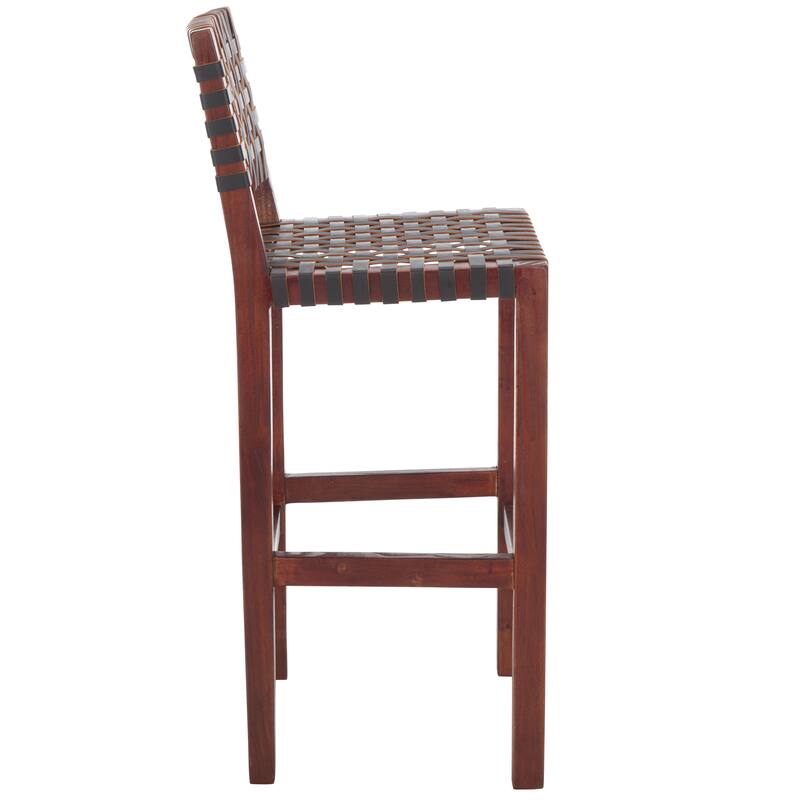 SAFAVIEH Home Sorrento 27-inch Counter Stool - 18"Wx18"Dx38"H