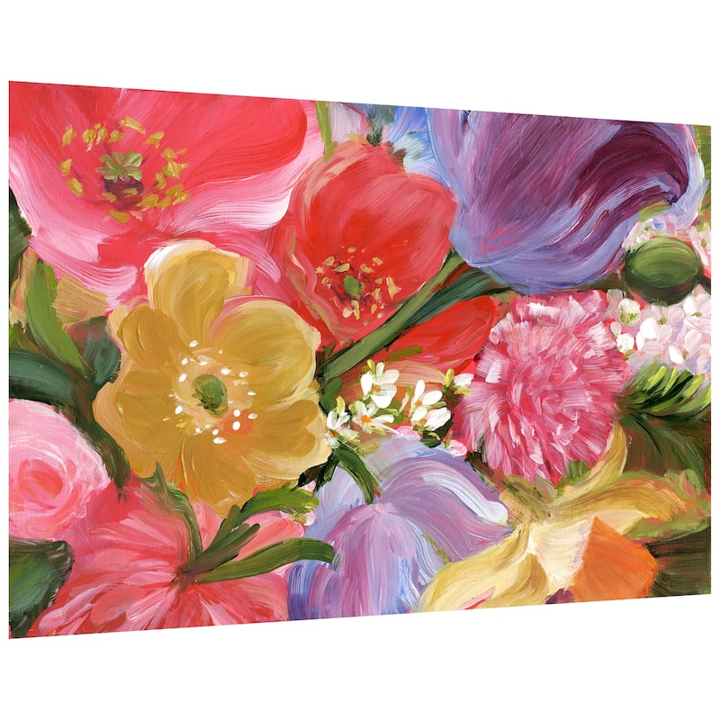 Empire Art Direct Blossom Symphony I Printed Tempered Glass Wall Art