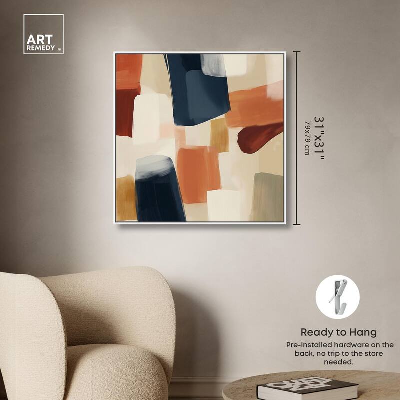 Sienna Shift Canvas by Art Remedy