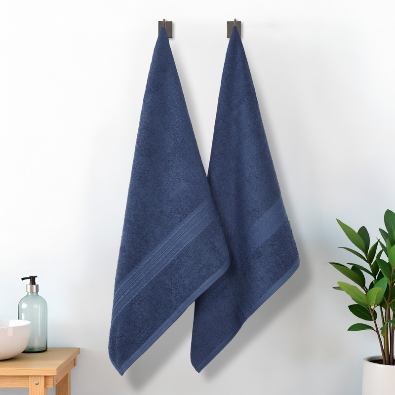 Eco-Friendly Sustainable Cotton Bath Sheet by Superior (Set of 2)