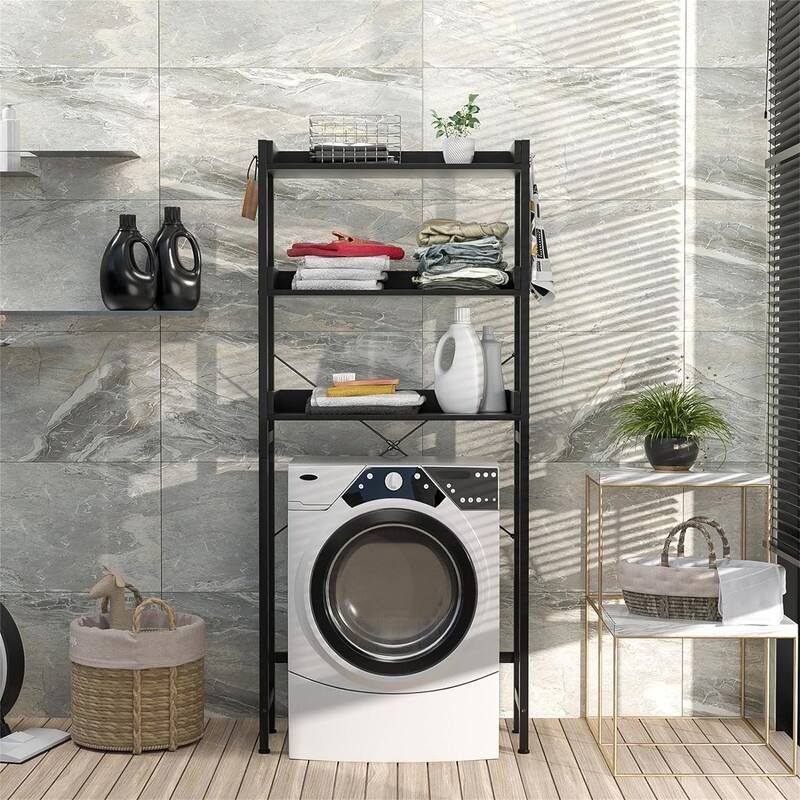Over The Toilet Storage - 9.4"D x 24.8"W x 63.7"H