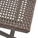 preview thumbnail 14 of 22, Hillside Outdoor Acacia Wicker Bistro Set by Christopher Knight Home - N/A