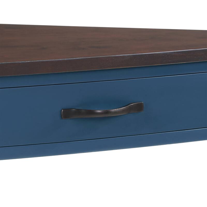 33.8'' Small Triangle Corner Table, Wood Corner Side Table for Small Spaces/ Living Room