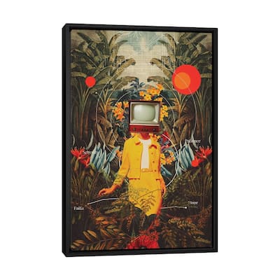 iCanvas "She Came From The Wilderness" by Frank Moth Framed Canvas Print