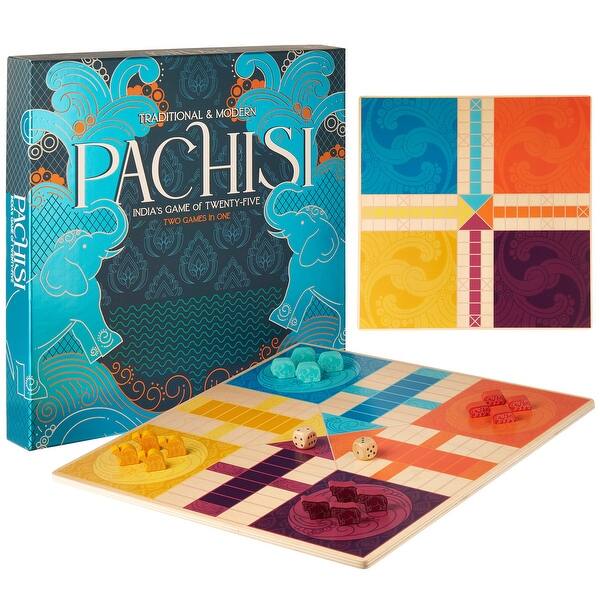 slide 2 of 7, Pachisi - Multi - 14x14x1.5 in.