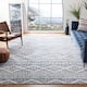 SAFAVIEH Tulum Vetuta Moroccan Boho Chic Area Rug - 8' x 10' - Ivory/Navy
