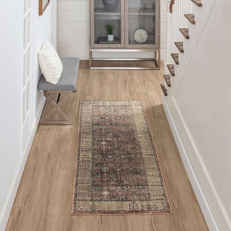 Karastan Tesorino Pudra Ornamental Area Rug
