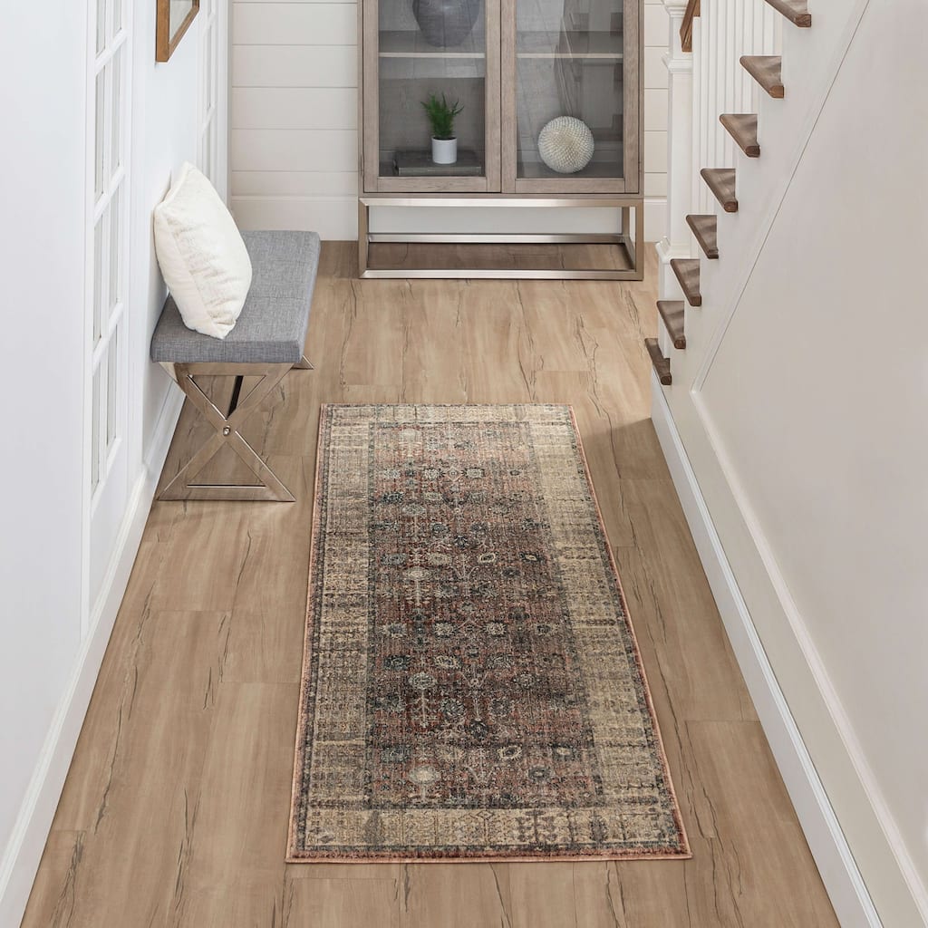 Karastan Tesorino Pudra Ornamental Area Rug