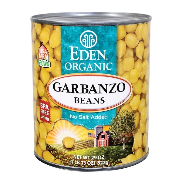 Eden Foods Organic Garbanzo Beans - Case of 12 - 29 oz.