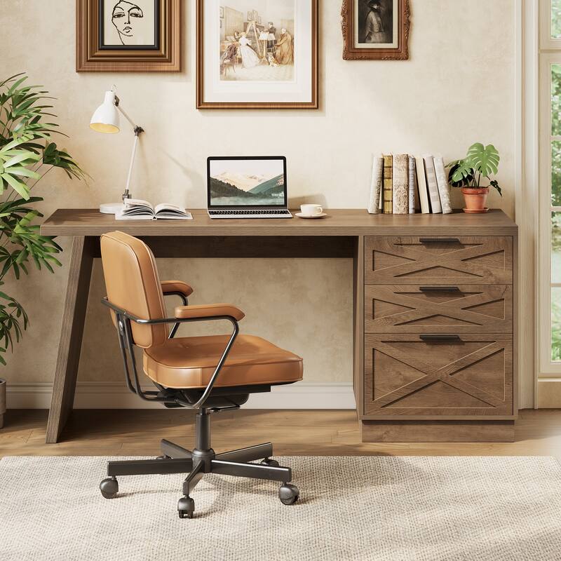 Computer Desk with Drawers