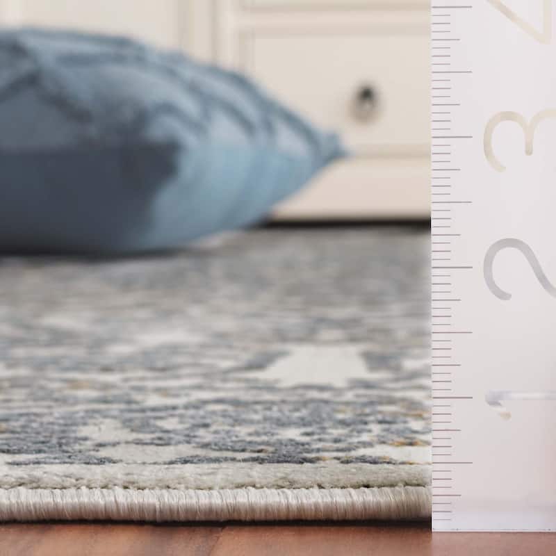 SAFAVIEH Princeton Biddie Vintage Distressed Boho Oriental Polyester Rug