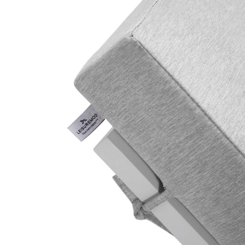 Chelsea Adjustable Chaise Lounge with UV-Resistant Frame, Removable Washable Cushions, Non-Slip Feet (Set of 2)