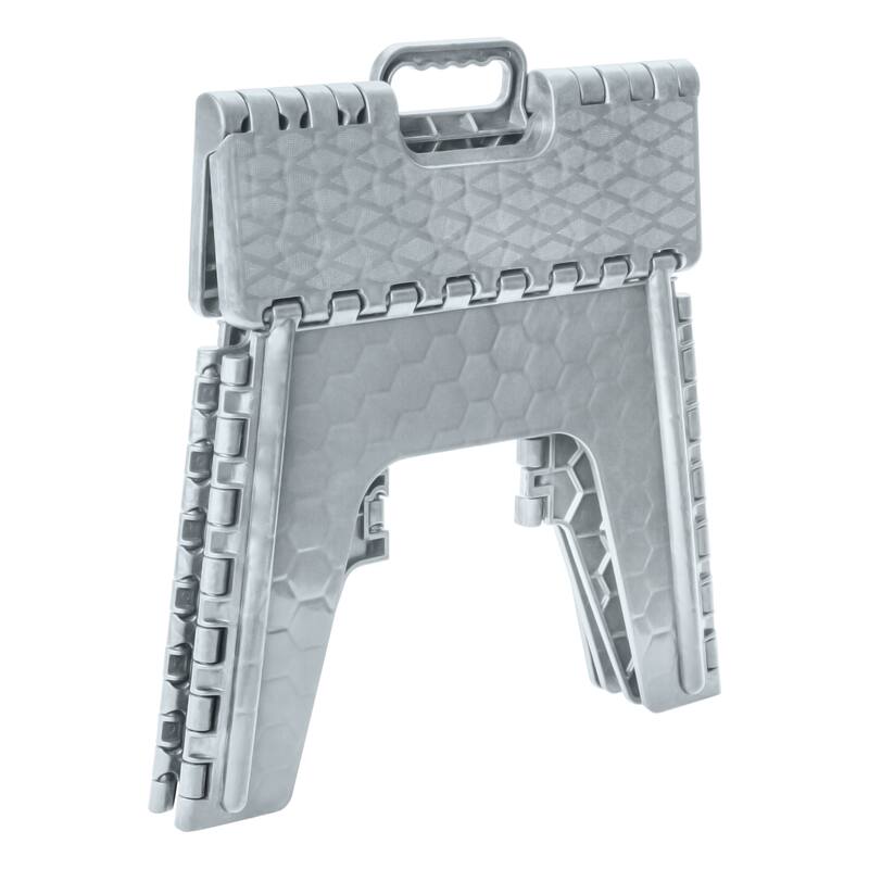 Simplify 12" Folding Step Stool in Black