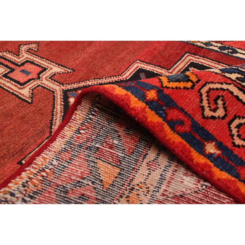 ECARPETGALLERY Hand-knotted Konya Anatolian Red Wool Rug - 3'1 x 6'5