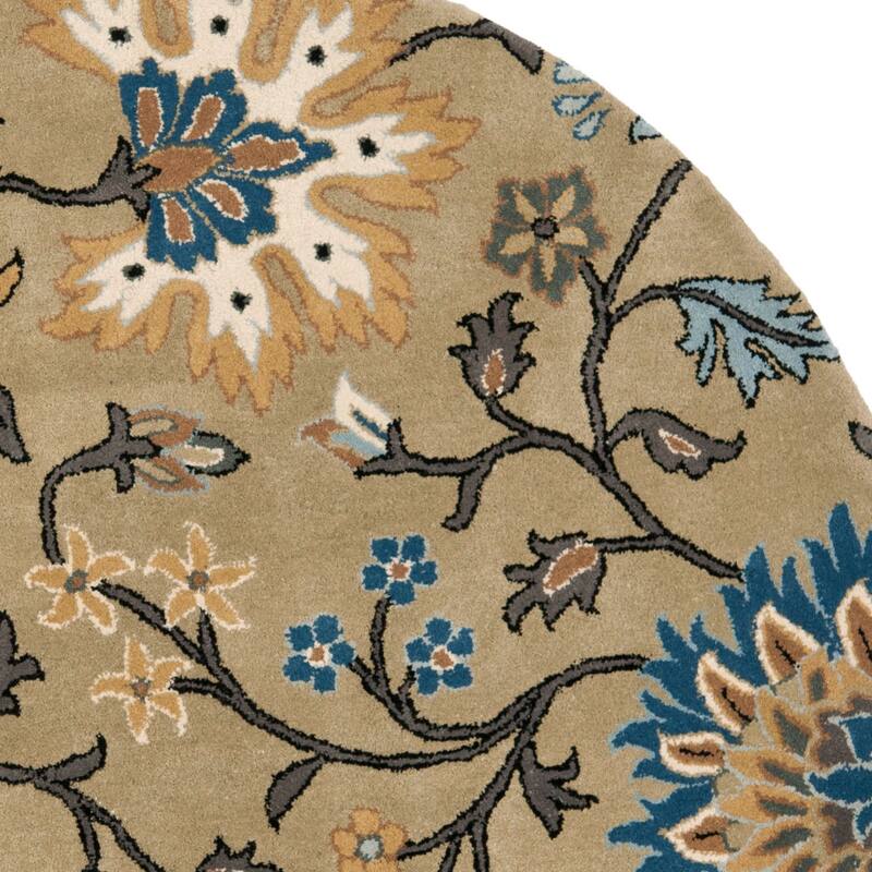 SAFAVIEH Handmade Jardin Dafne Country Floral Wool Rug